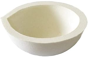 LLF - Crisol de cerámica para refinado de fundición de plata y oro, 250 g