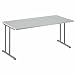 Produktbild Kerkmann Schreibtisch Artline Transparent BxTxH 160x80x72cm weiß