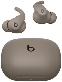 Beats Powerbeats Fit - Auricolari wireless con cancellazione del rumore, IPX4, fino a 30 ore di autonomia con la custodia di ricarica, compatibili con Apple e Android - Grigio granito