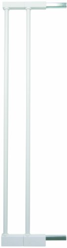Baby Dan Extend A Gate 58014-5400-10-85 2 Extensions for Premier, Pressure Fit, Danamic and Two Way Autoclose Safety Gates 2 x 7 cm White