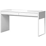 Ikea Micke Desk In White 142 X 50 Cm Amazon Co Uk Kitchen Home