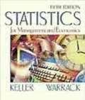 Student Solutions Manual for Statistics for Management and Economics by Gerald Keller (1999-11-22)