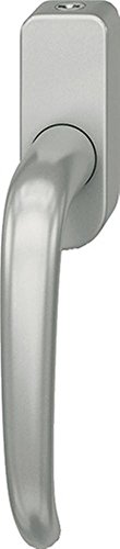 Preisvergleich Produktbild Fenstergriff 34 1023 Alu., 34 mm, abschließbar, DIN links / rechts