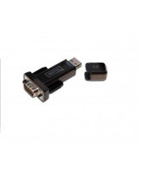 MicroConnect IC-70156 - Adaptador con Velocidad de Transferencia de más de 1 Mbps, Color Negro