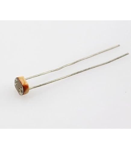 20 Pezzi GL5516 Fotoresistore 5mm 5K-10K: Sensore Di Luce Per Arduino E Progetti Elettronici