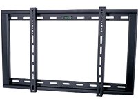 Preisvergleich Produktbild Manhattan Universal Wandhalterung für Flachbildschirme extra flach 424509 schwarz