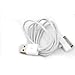 Price comparison product image TB1 Products XXL Premium Quality iPad 3 Extra Extra Long 3 meter Data Sync / Charging Cable - 3 Meter XXL White Colour