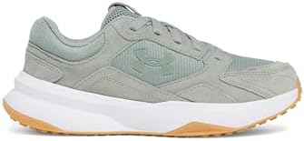 Under Armour Edge Suede Trainers Mens, Silica Green White Silica Green, 39 EU