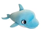 blu blu el delfín es un peluche interactivo con ojos, la mover. él hace ruido, Abre su boca y dormir próxima ser mejor PAL. blu blu reacciona accesorios y cuando un niño golpes él, cuida de él y le da su chupete. Película azul la Dolphin se completa con un chupete y una sardina.