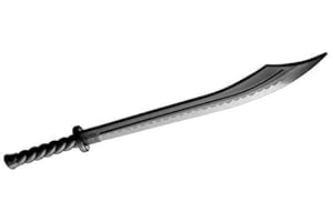 PLAYWELL Martial Arts Black Polypropylene Plastic Kung Fu Broadsword Training sword - 33"