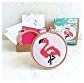 The Make Arcade Flamingo Mini Cross Stitch Kit