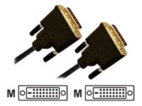 JOUJYE DVI-D Kabel / DVI-D zu DVI-D 5m Stecker 24 +1 vergoldet hochdichte 3-fach Abschirmung HDCP Konform