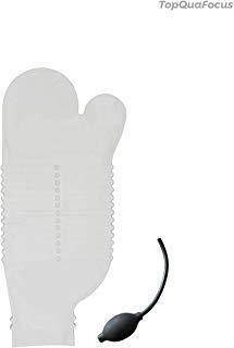 TopQuaFocus Armguss-Abdeckung, für Erwachsene, transparent, wasserdicht, Gips- und Bandageschutz für das Duschen