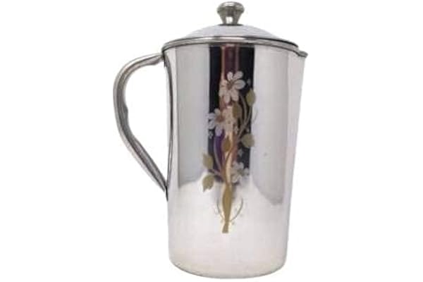 Royal Kitchen Store Stainless Steel Water Jug 2 Litre, Pack of 1