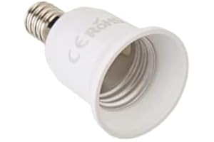 SIM GOLD LEAF Leuchtmitteladapter E14 zu E27 CE RoHS, zur Nutzung von en E27 Leuchtmitteln mit Edisonsockel auf kleinen E14 Fassungen)