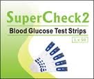 Preisvergleich Produktbild SuperCheck 2 Blutzucker-Teststreifen, 50 Stück