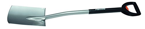 Fiskars Teleskop-Spaten für weiche, steinarme Böden, Rund, Stiellänge 1,05 bis 1,25 m, Hochwertiger Borstahl, Schwarz/Silber, SmartFit, 1000620 - 2