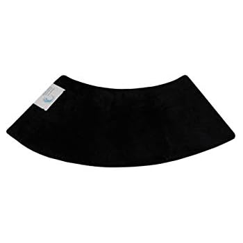 kleine schwarze Mikrofaser gebogenen Duschmatte: Amazon.de: Küche