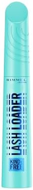 Rimmel London Mascara Kind & Free Lash Loader, Azure Blue, Mascara Volumizzante, A Prova di Sbavature, Non fa Grumi, Non si Sfalda, Formula Vegana, 9,5 ml