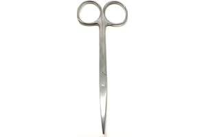 H2GEAR 5” Nurse Paramedic EMT Trauma First Aid Dressing Both End Sharp Quality Scissors – Stainless Steel (5")