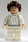 Unño: 2007 LEGO Star Wars: Princess Leia (Color Blanco Vestir) Minifigura