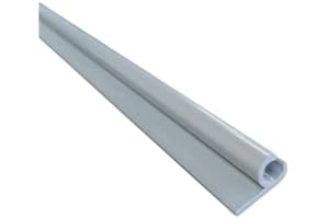 KederUk Campervan Motorhome Caravan Awning Rail C Channel Powder Coated Grey Aluminium (40 cm)