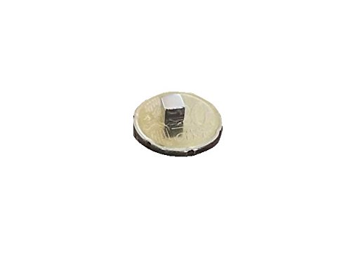 100 preiswerte Power Mini Quadar 5x5x5 mm Magnete Neodym für Pinnwand Werkstatt schnelle Lieferung!! - 3