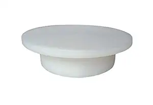 Blusicon White Plastic PP Polpat Chakla Patla,10