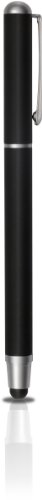 Speedlink Pivot Prime Touchscreen Eingabestift (integrierte Kugelschreiberfunktion – schwarz, Schutzkappe mit Halteclip, 12,9cm Länge) - 3