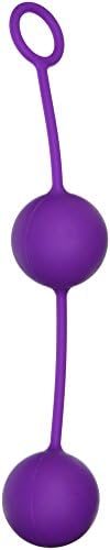 Twin Silicone BenWa Beads (Purple)