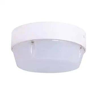 FOS LED Bulkhead Light 25W, 3000 Lumens - Neutral White 4000k (IP65 Water-Proof) - Wall/Ceiling Mountable