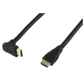 Preisvergleich Produktbild HQ HDMI-Kabel mit Winkelstecker 15 m