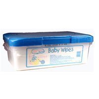 Huggies baby wipes with light scent, tub - 80 / Pack