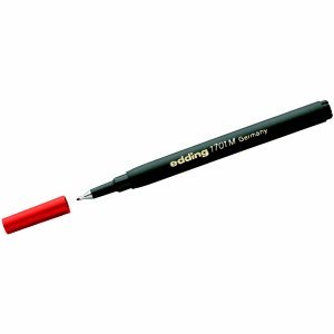 Preisvergleich Produktbild Edding 10 x Fineliner Ersatzmine 1701 M rot