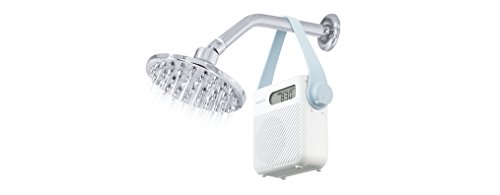 Sony ICFS80.CE7 Splash Proof Shower Radio with Speaker, White - Image 6
