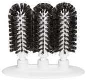 Bar Maid GWM-300 3-Brush Manual Glass Washer With Suction Cup Base by Bar Maid
