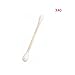 ELENXS 40Pcs Makeup Cosmetic Disposable Double Head Cotton Buds Swabs Sticks