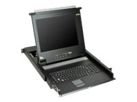 Aten CL1008M KVM Konsole Rack für LCD 43 cm (17 Zoll) 8-polig