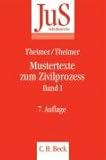 Mustertexte zum Zivilprozess Band I: Erkenntnisverfahren erster Instanz by 