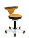 Produktbild Jugenddrehstuhl TORRO-SIT von Mayer in orange/schwarz
