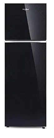 Whirlpool 265 L 2 Star Frost-Free Double Door Refrigerator (NEOFRESH GD PRM 278 2S, Crystal Black, Glass Door)