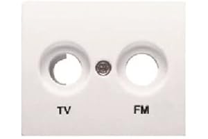 Bjc - 18330 tapa toma tv-fm iris-aura blanco Ref. 6531010260