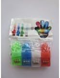 LED LASER FINGER LIGHTS 12 PK FOR CONCERTS/CHILD PARTIES/RAVES/PARTY BAG FILLERS