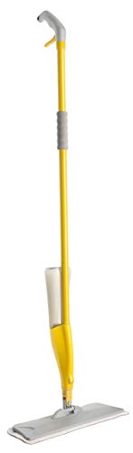 Lavapavimenti Spray Mop con Panno 100% Microfibra Sfilabile e Lavabile Apex