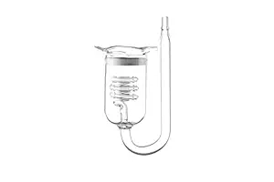AquaNature Flower Shape Spiral Glass Co2 Diffuser for Planted Aquarium