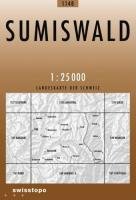 Preisvergleich Produktbild Swisstopo 1 : 25 000 Sumiswald: Landeskarte der Schweiz