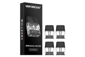 MDISTROS Vaporesso XROS 1.2 Capsule di Ricambio per Vaporesso XROS, XROS Nano e XROS Mini Kit, Confezione da 4 Pezzi Senza Nicotina.
