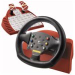 Preisvergleich Produktbild Logitech MOMO Force Feedback USB Lenkrad rot Leder