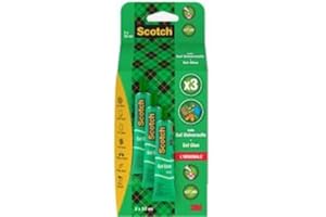 3 tubes de colle - Gel - Universelle - Scotch - Tous supports - 3x30ml