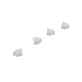 Produktbild Fytoo Quadcopter Ersatzteile 4pcs kleines Getriebe Motor Zahnrad Gear mit 11 Zähne für Hubsan H502S H216A H502E Udi U818A DFD F181 JJRC H12C RC Drone
